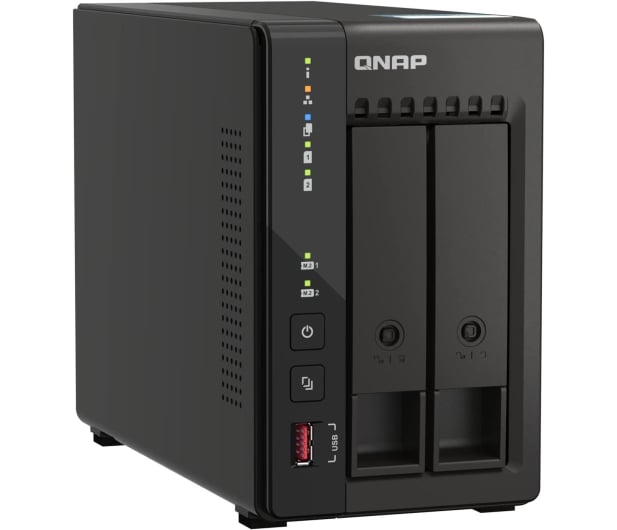 QNAP Serwer TS-253E-8G 2-bay desktop NAS Intel Celeron J6412 2GHz - 1117900 - zdjęcie 3